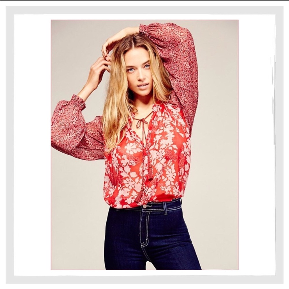 NWT Free People Hendrix Top